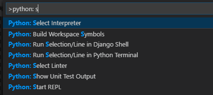 Using Python Environments in Visual Studio Code