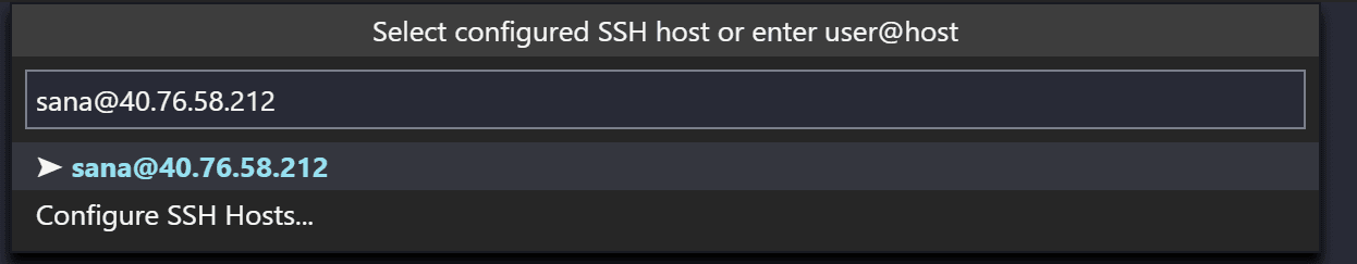 visual studio code ssh remote