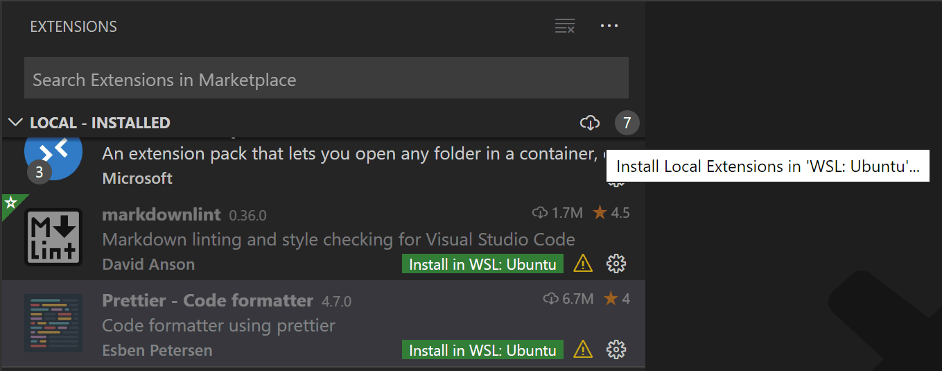 Developing In The Windows Subsystem For Linux With Visual Studio Code