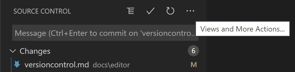 Source Control with Git in Visual Studio Code