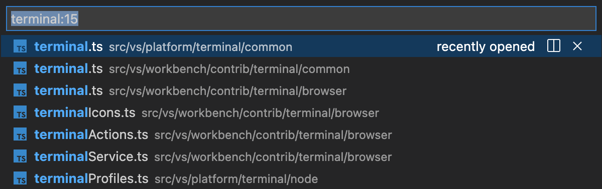 Integrated Terminal in Visual Studio Code