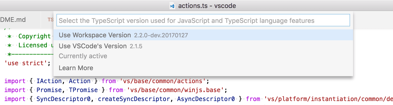 VS Code: enable javascript intellisense in typescript project