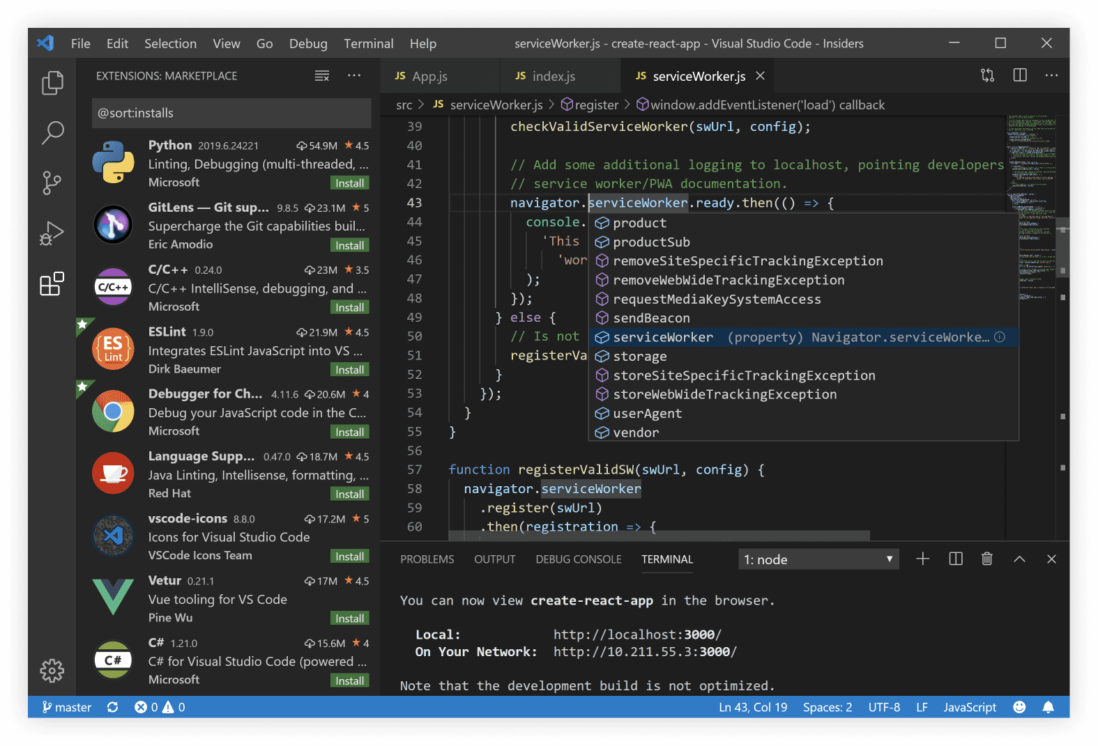 Get Started Tutorial for Python in Visual Studio Code