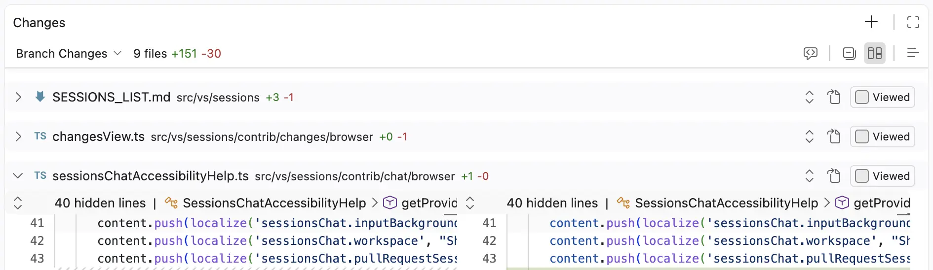 Screenshot showing the compact single-title header in the Agents window.