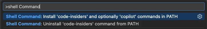 command-to-add-code-to-path