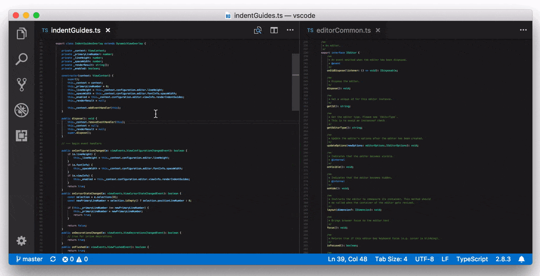 visual studio code insiders vs stable