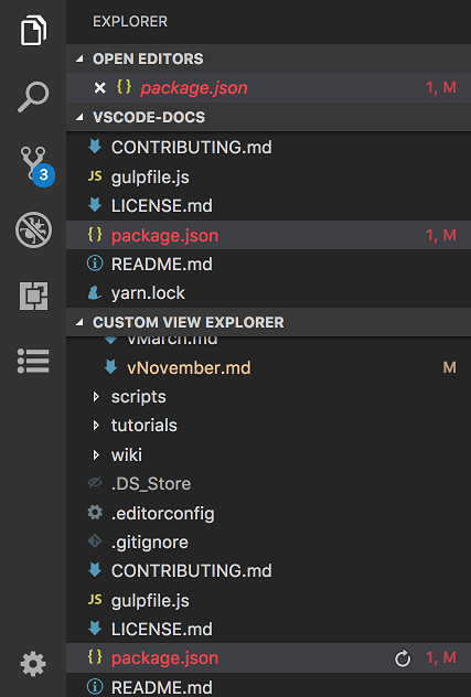 visual studio code editor package.