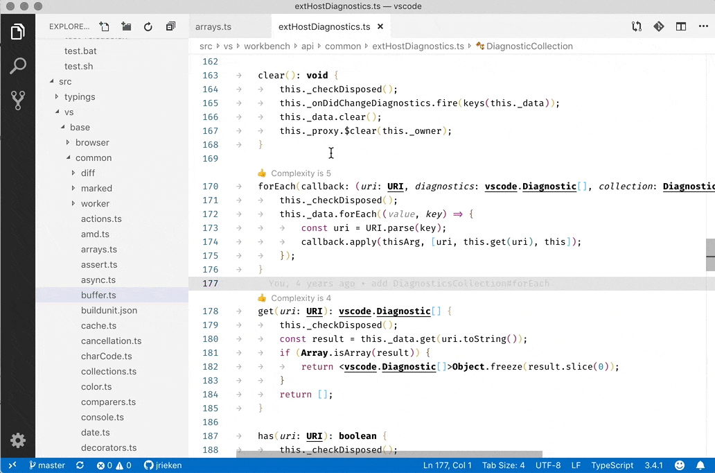 Visual Studio Code April 2019