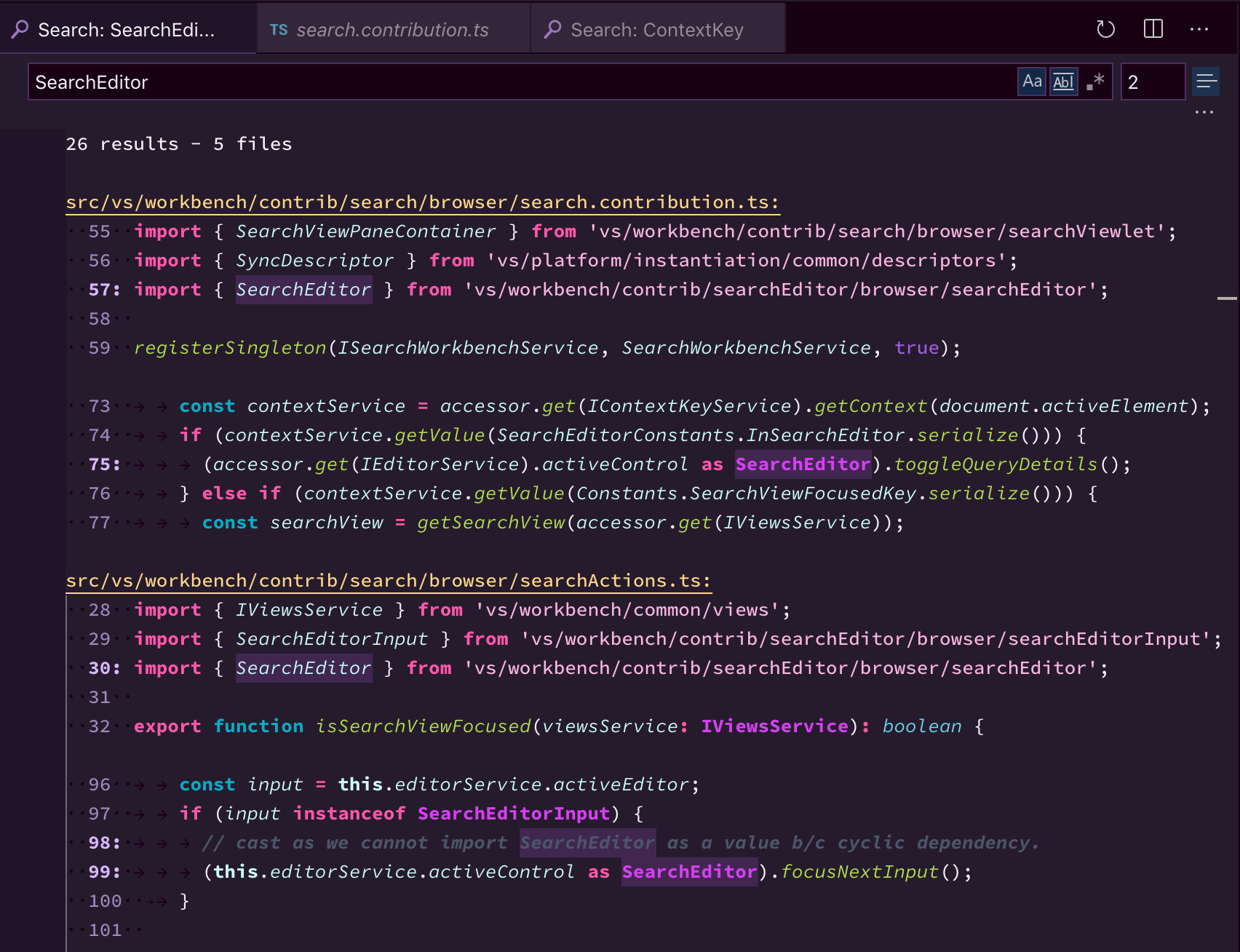 Visual Studio Code February 2020