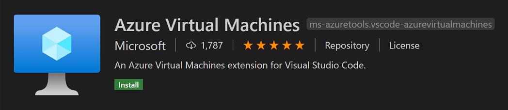 Azure Virtual Machines extension