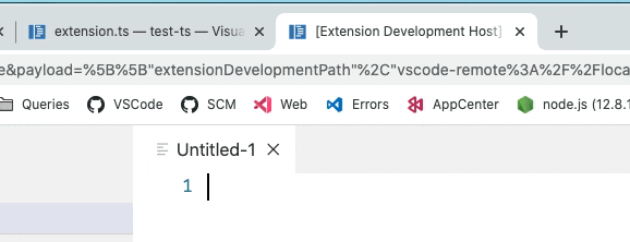 Debuggee stopped indicator in web view