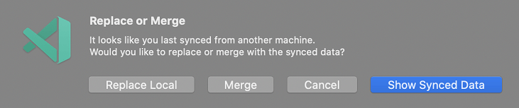 Replace or Merge pop-up