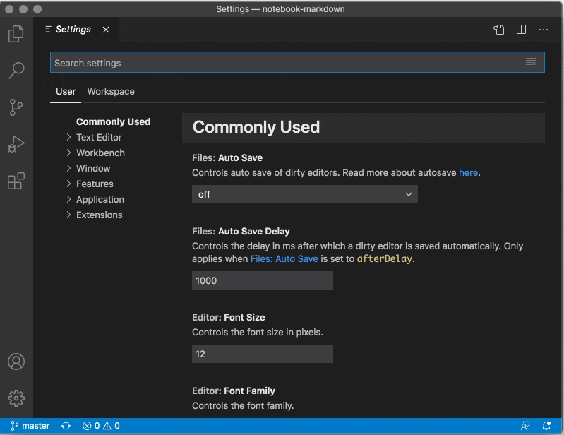 Visual Studio Code September 2020