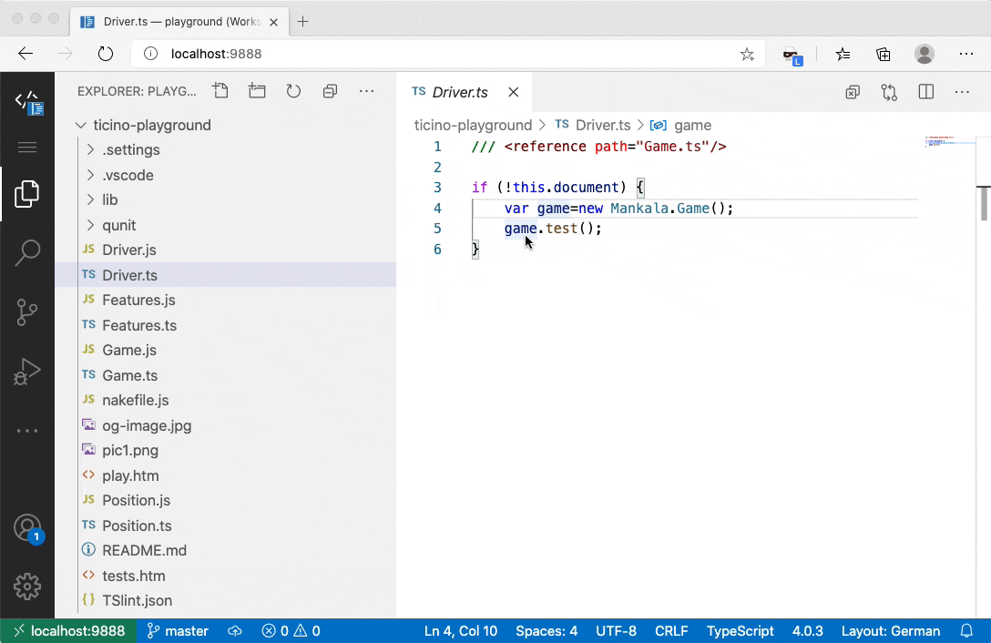 visual studio code javascript formatting