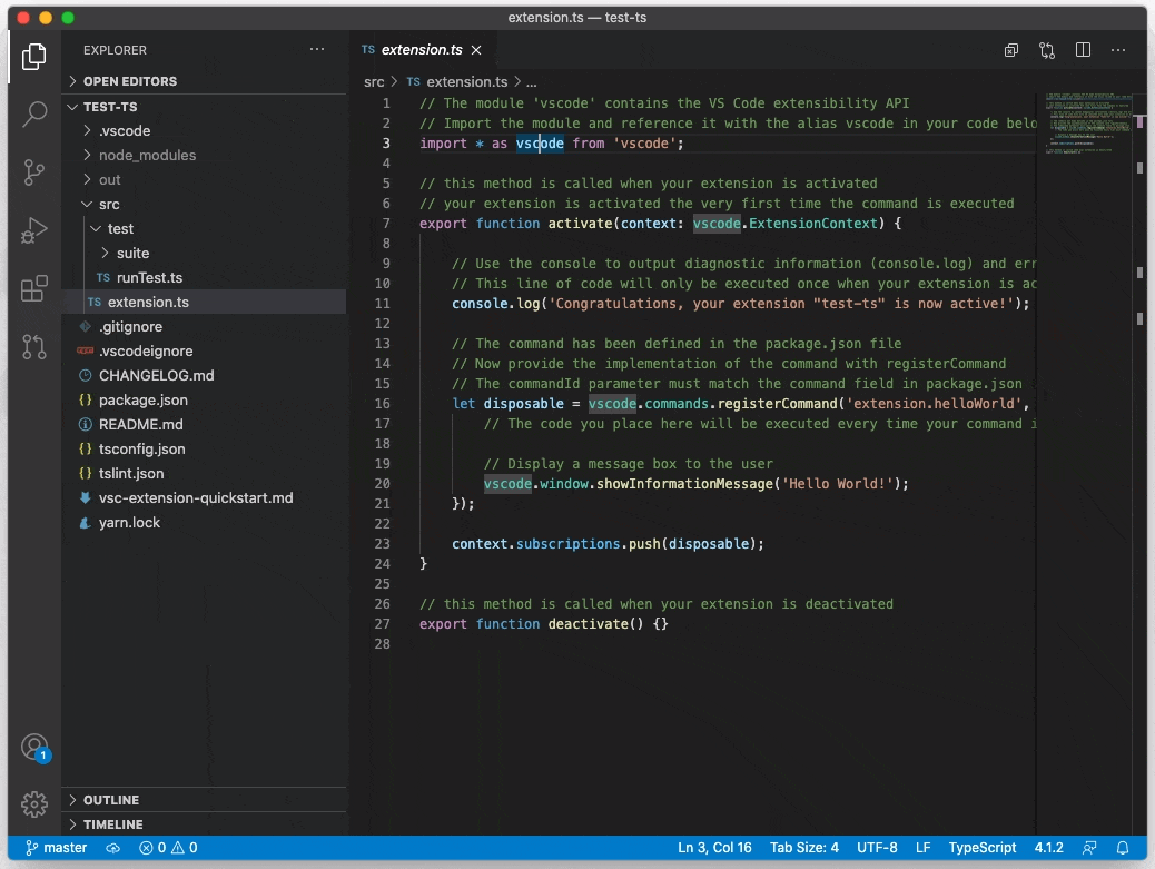 Visual Studio Code November 2020