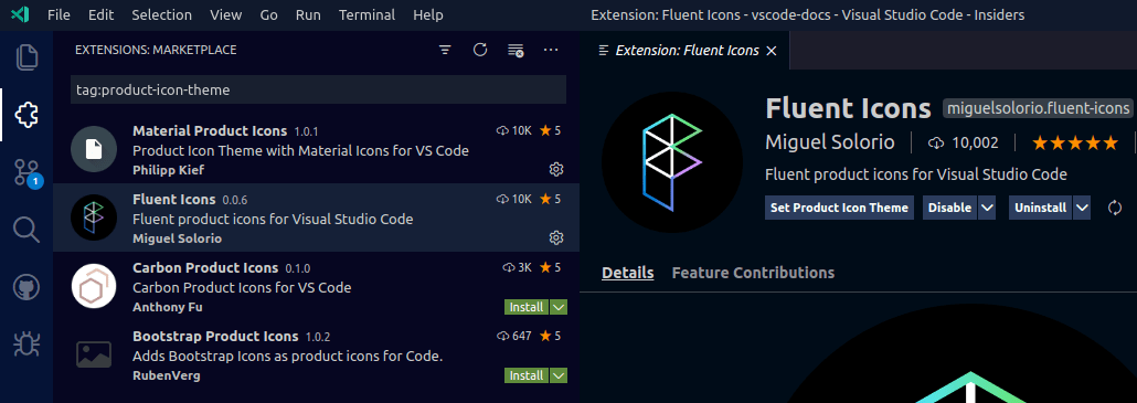 better visual studio code icon