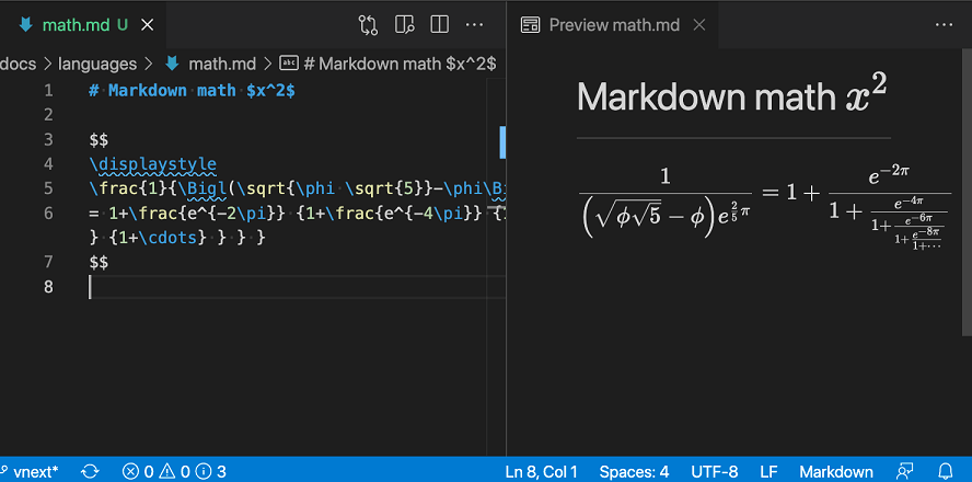 previews visual studio code