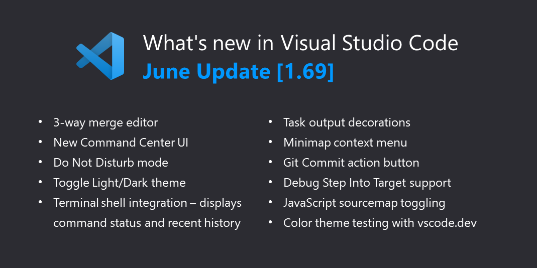 Visual Studio Code June 2022