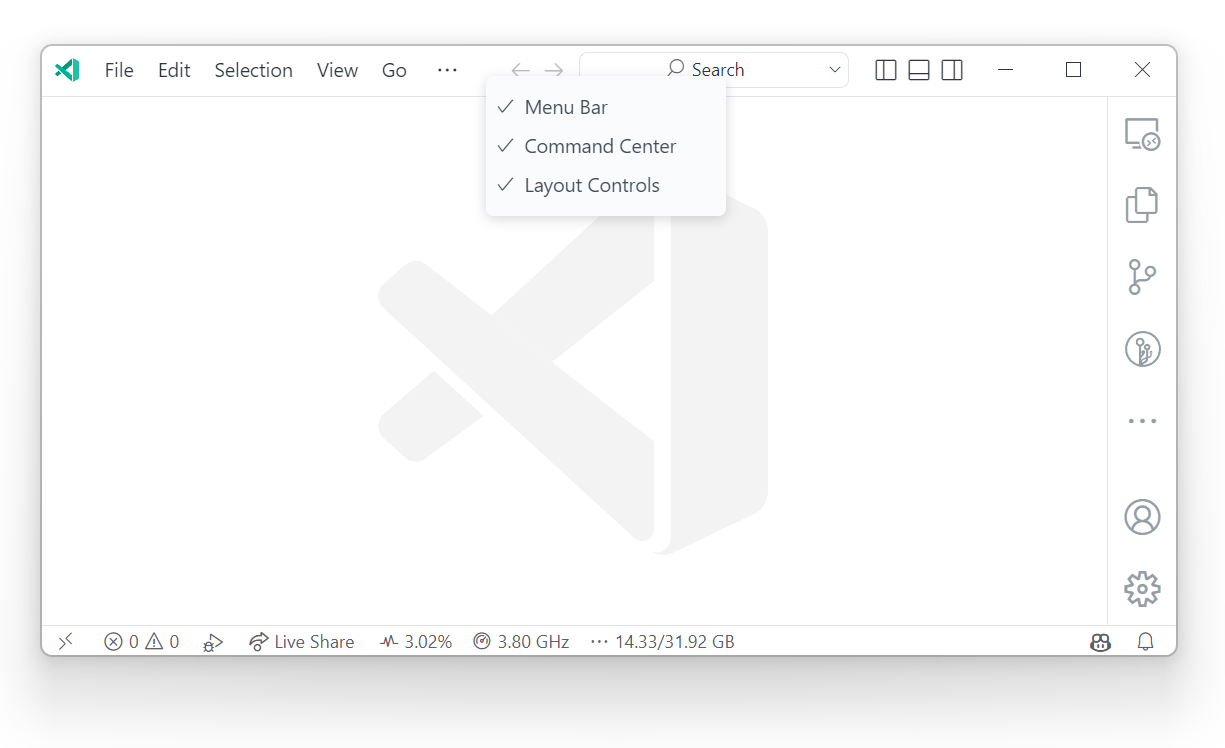 title bar context menu