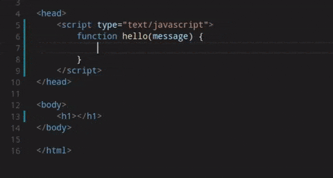 JavaScript editing in HTML