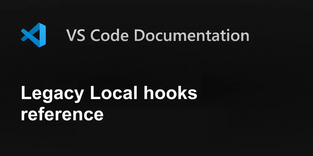 Hooks reference