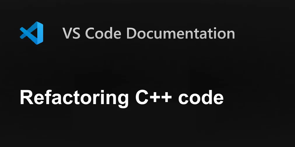 Refactoring C++ code