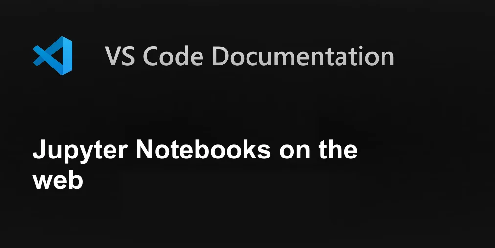 Jupyter Notebooks on the web