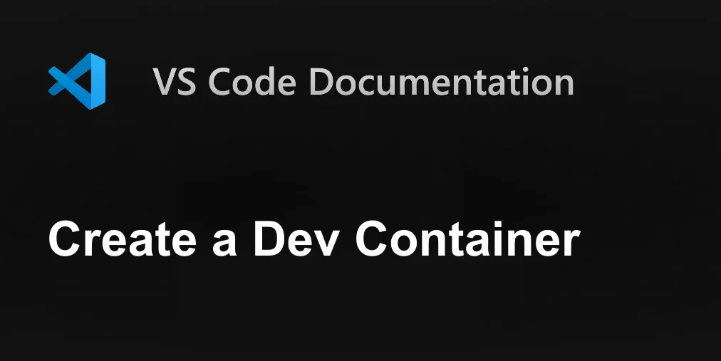 Create a Dev Container