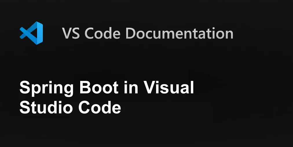 Spring Boot in Visual Studio Code