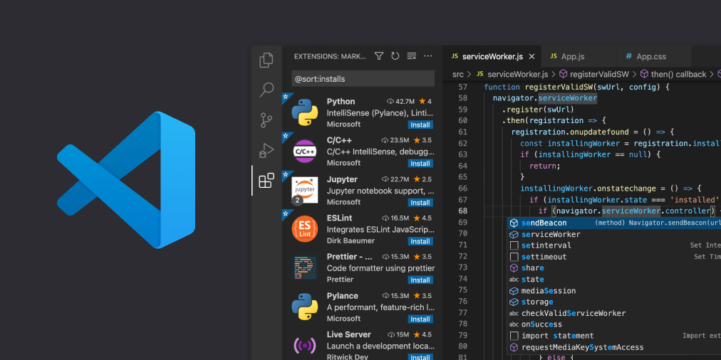 Visual Studio Code - Code Editing. Redefined