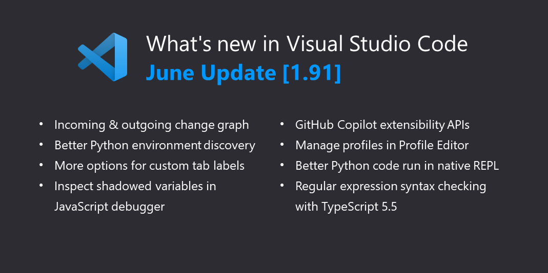Visual Studio Code June 2024